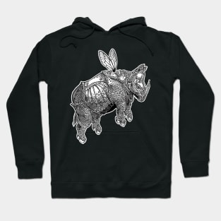 Flying Rhino Hoodie